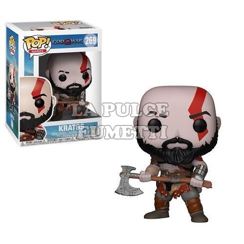 GOD OF WAR : KRATOS - VINYL FIGURE #  269 - POP FUNKO GAMES